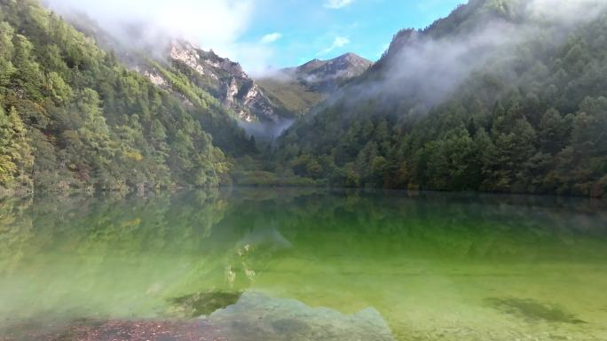 川西康定昌坝海高原湖泊