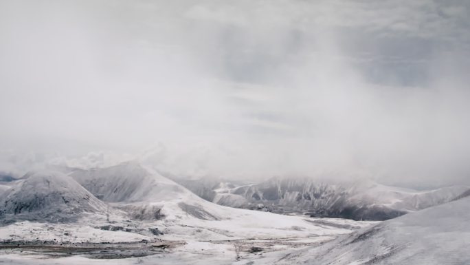 4K雪山延时合集