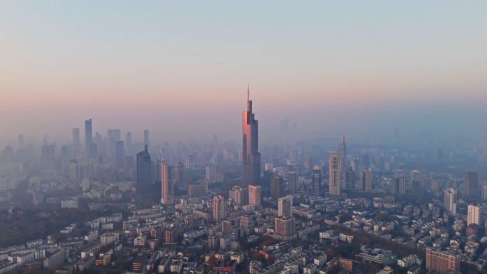 南京合集 南京 航拍 中山陵 南京延时