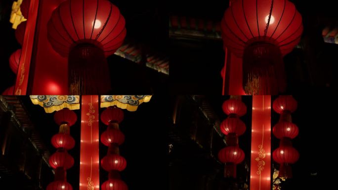 大红灯笼传统节日灯笼
