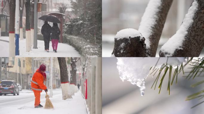 下雪视频