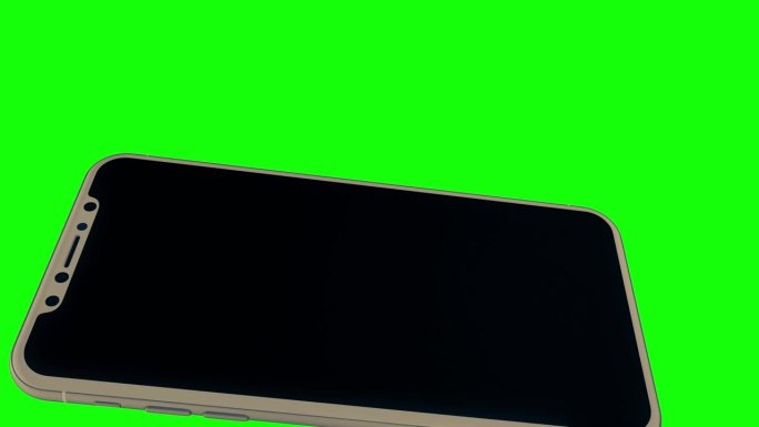 智能手机背景绿屏背景输出绿屏
