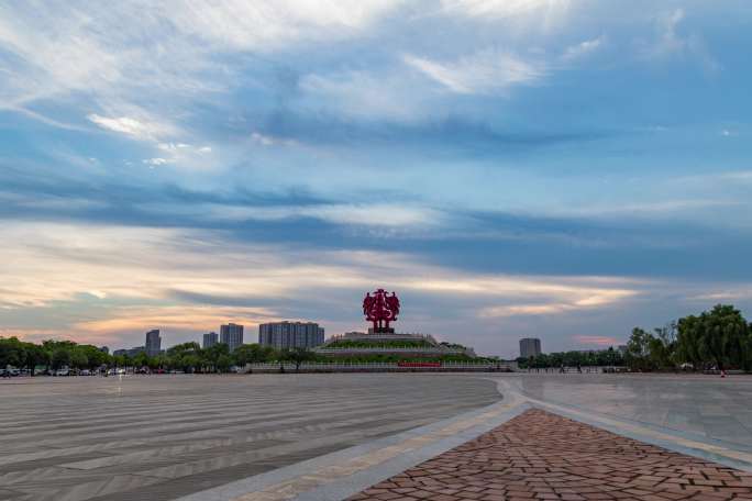 南京百家湖凤凰台日转夜