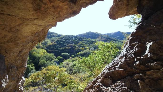 山洞 洞穴 美景 山谷 奇石