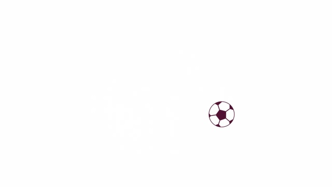足球踢2D对象动画