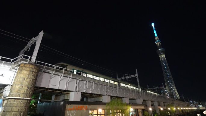 2023年8月东京水町夜景