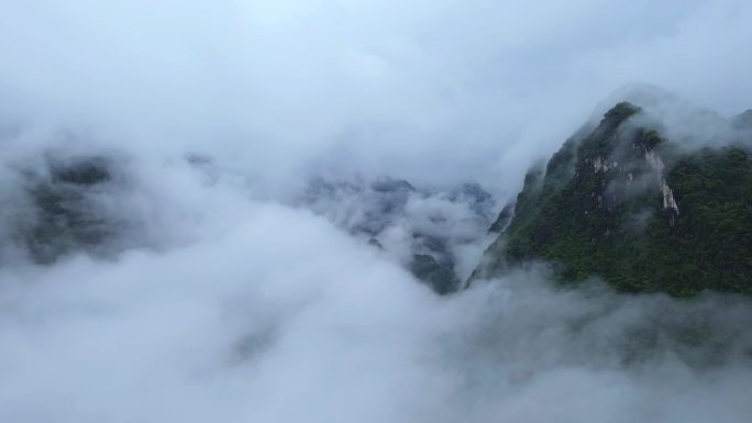 [4K]航拍短片.崇左雷平峰林云海