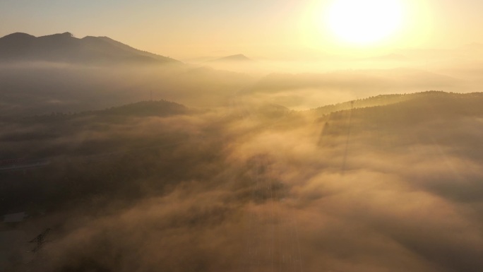 山川日出云海