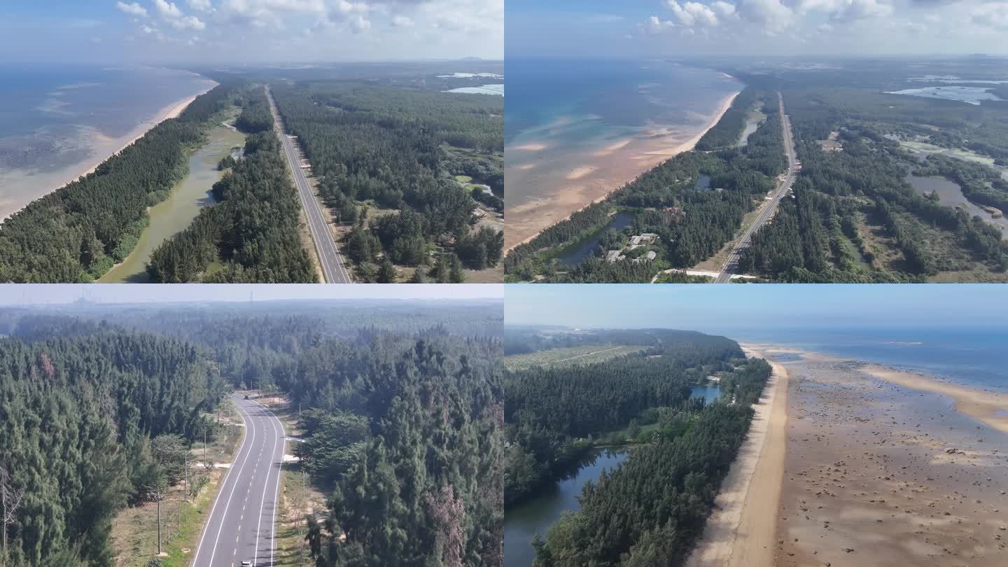 海南环岛旅游公路昌江海尾湿地公园段