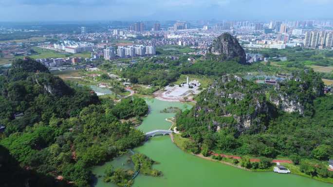 4K航拍短片.贵港南山风景名胜区