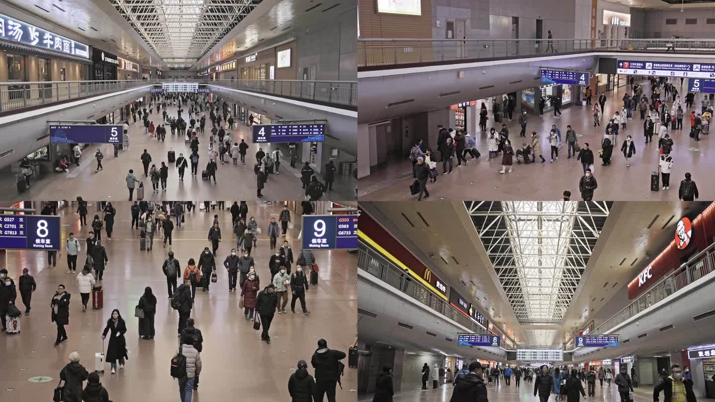 北京西站乘客大厅