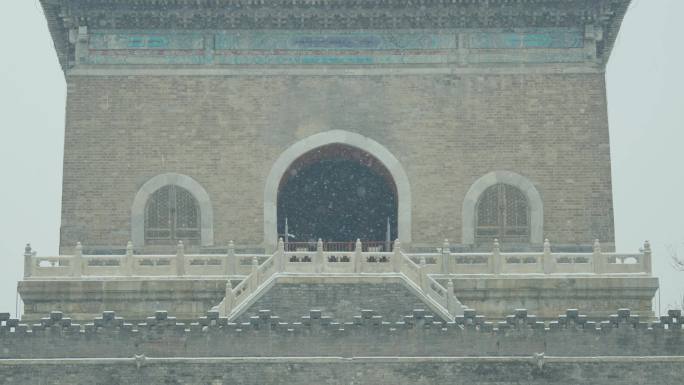 北京雪景 北京的冬天