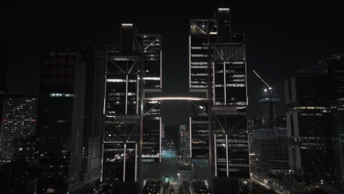 【灰片4K】大疆天空之城夜景