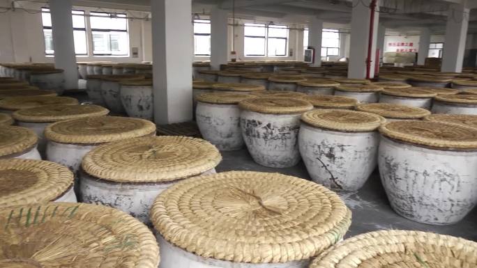 浙江 绍兴加饭酒的生产过程 淘米