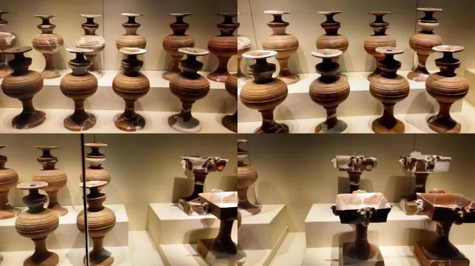 河北博物院  战国陶器