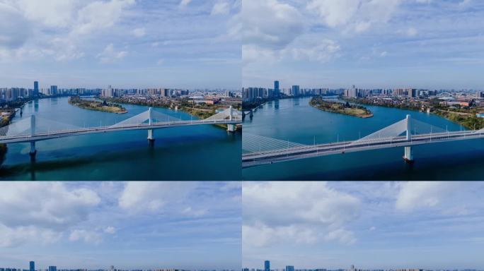 东洲岛大桥延时摄影