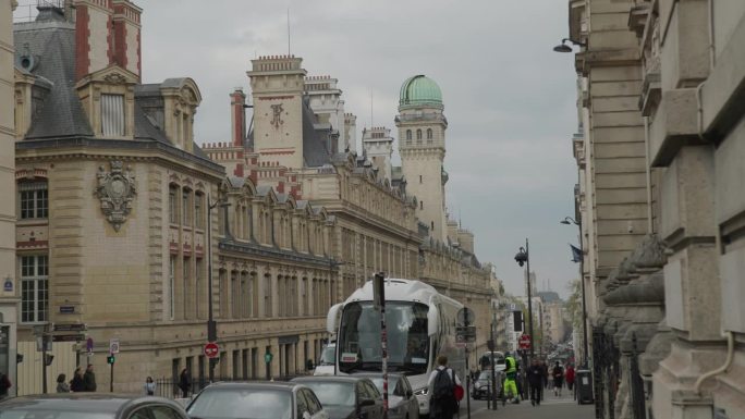法国巴黎著名的索邦大学建筑