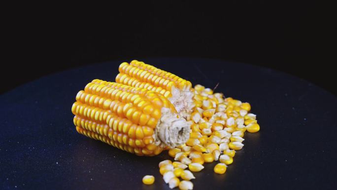 4K高清实拍玉米粮食包谷