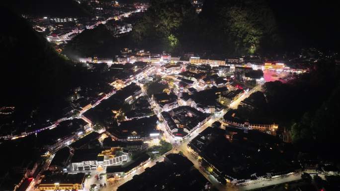 桂林阳朔西街夜景