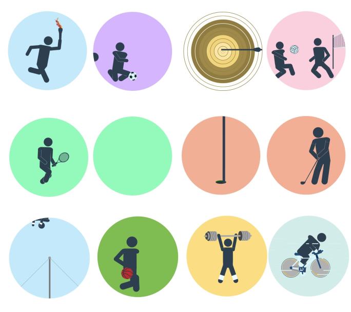 火柴人 体育 运动