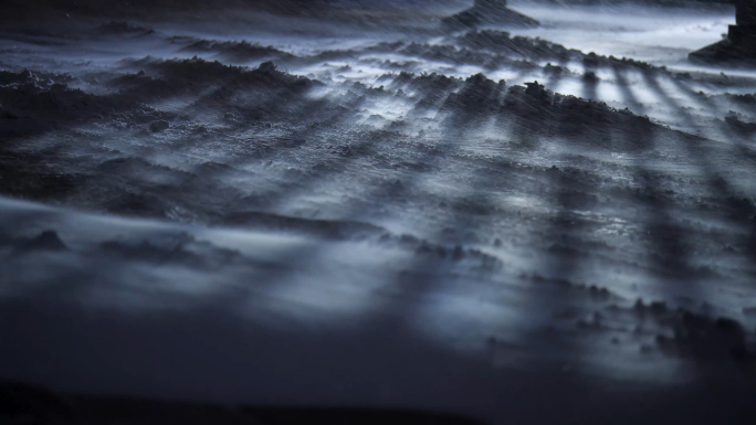 风雪之夜的光影记录4K50帧
