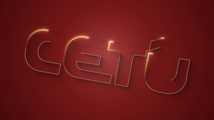 光线绘制LOGO-CETU