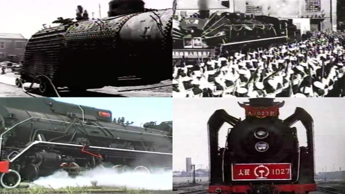 建国后机车制造自制蒸汽型机车人民型火车