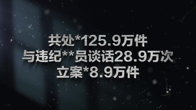 纪检监察纪委警示反腐扫黑通报数据001