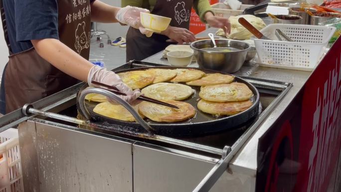 商铺鸡蛋灌饼制作1