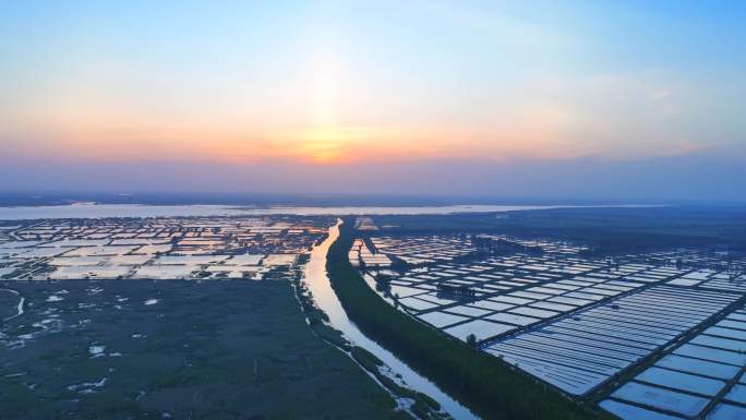 大规模水产养殖基地