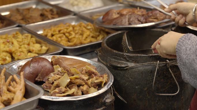 中国山东济南砂锅卤菜卤料卤鸡爪卤猪蹄卤制