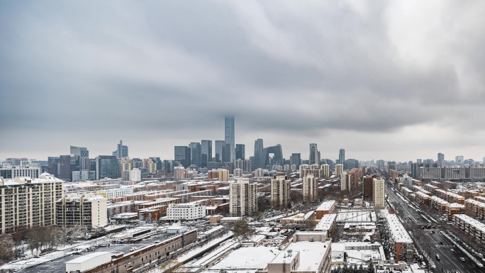 【8K】北京的雪