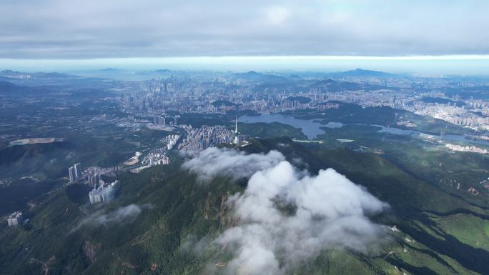 深圳大气震撼航拍