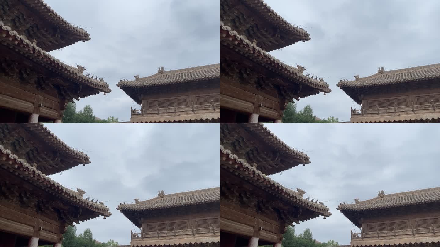 瞿昙寺延时拍摄