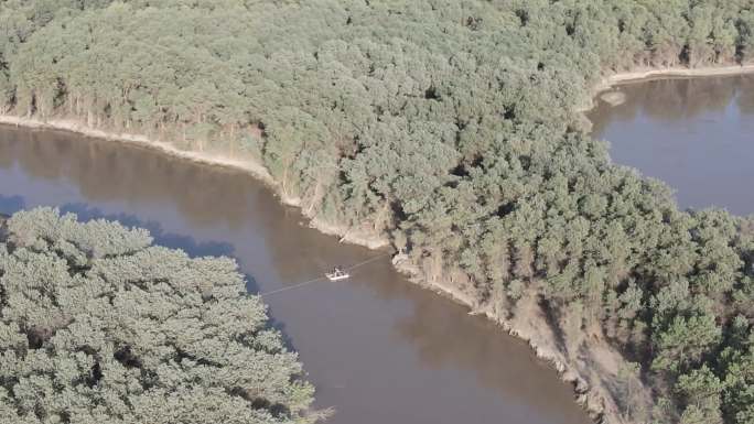 4K原创 航拍蜿蜒的叶尔羌河