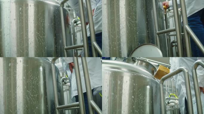 精酿啤酒生产，工厂一般清洗，啤酒厂生产。洗金属大桶和瓶子。酿造，烹饪酒精。