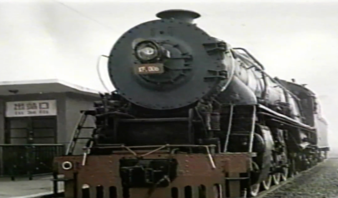 民国30年代40年代火车建造发展素材剪影