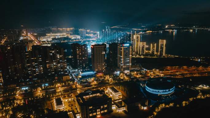 八里湖夜景