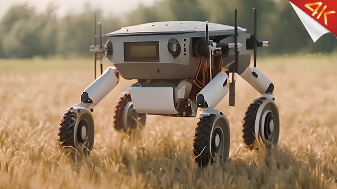 未来科技感创新农业机器人合集