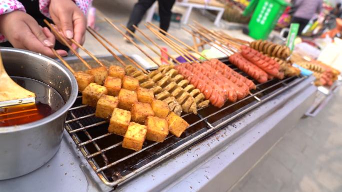 过年 元宵节  农村庙会 赶集