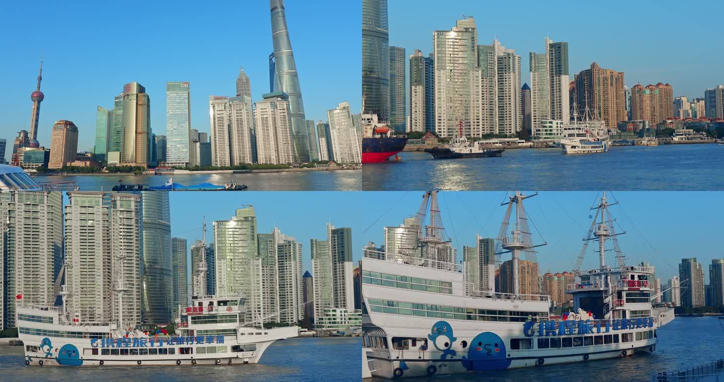 上海黄浦江轮船