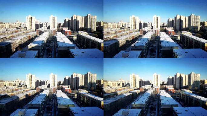 北京市三环周边新旧交替城市建设