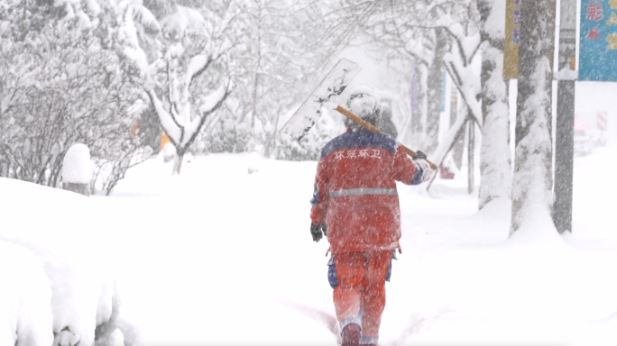 2023冬季大雪街景