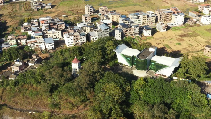 中国广东省河源市和平县石镇村林寨古村落