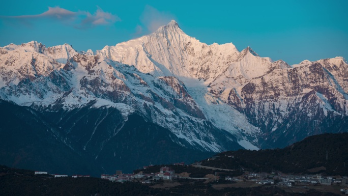 梅里雪山延时