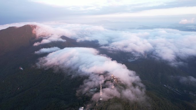 深圳梧桐山航拍