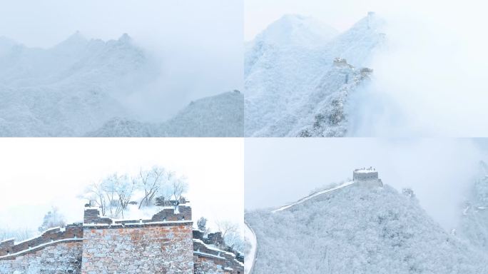 长城雪景001