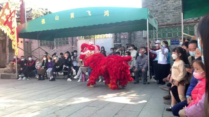 佛山黄飞鸿舞狮