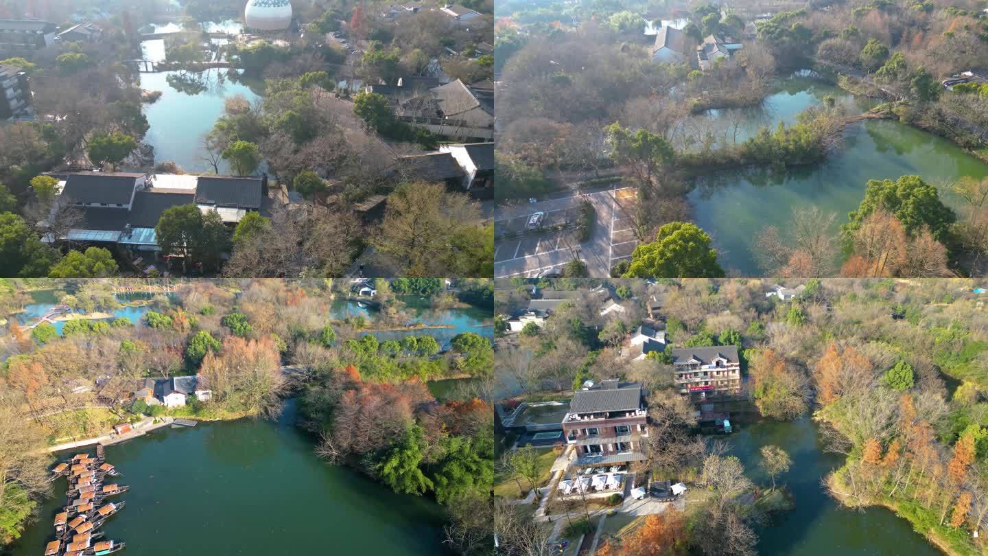 杭州市西湖区西溪湿地美景风景视频素材99