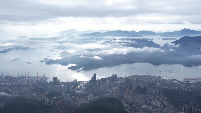 深圳盐田区和香港新界